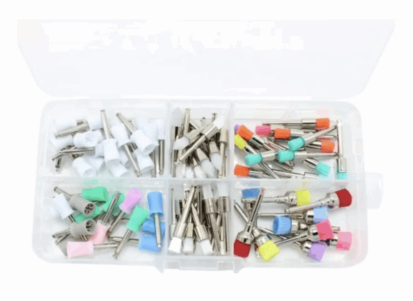 Escobillas para profilaxis dental, 100 unidades variedades - Imagen 2