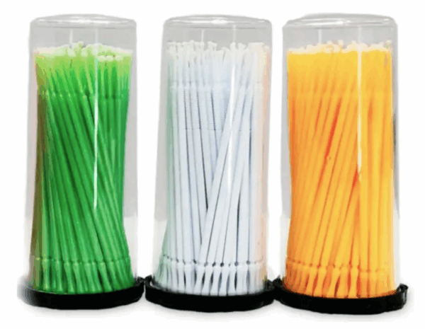 Micro brushpinceles aplicadores 100 unidades, dental estética - Imagen 2